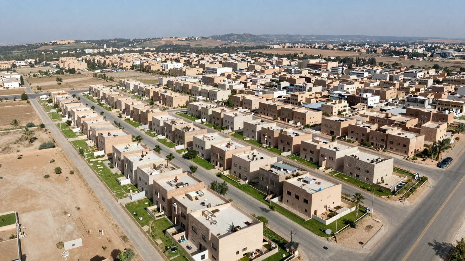 Expertiser un bien en périphérie de Bouskoura — Ville Verte, résidences fermées et zones d'activité