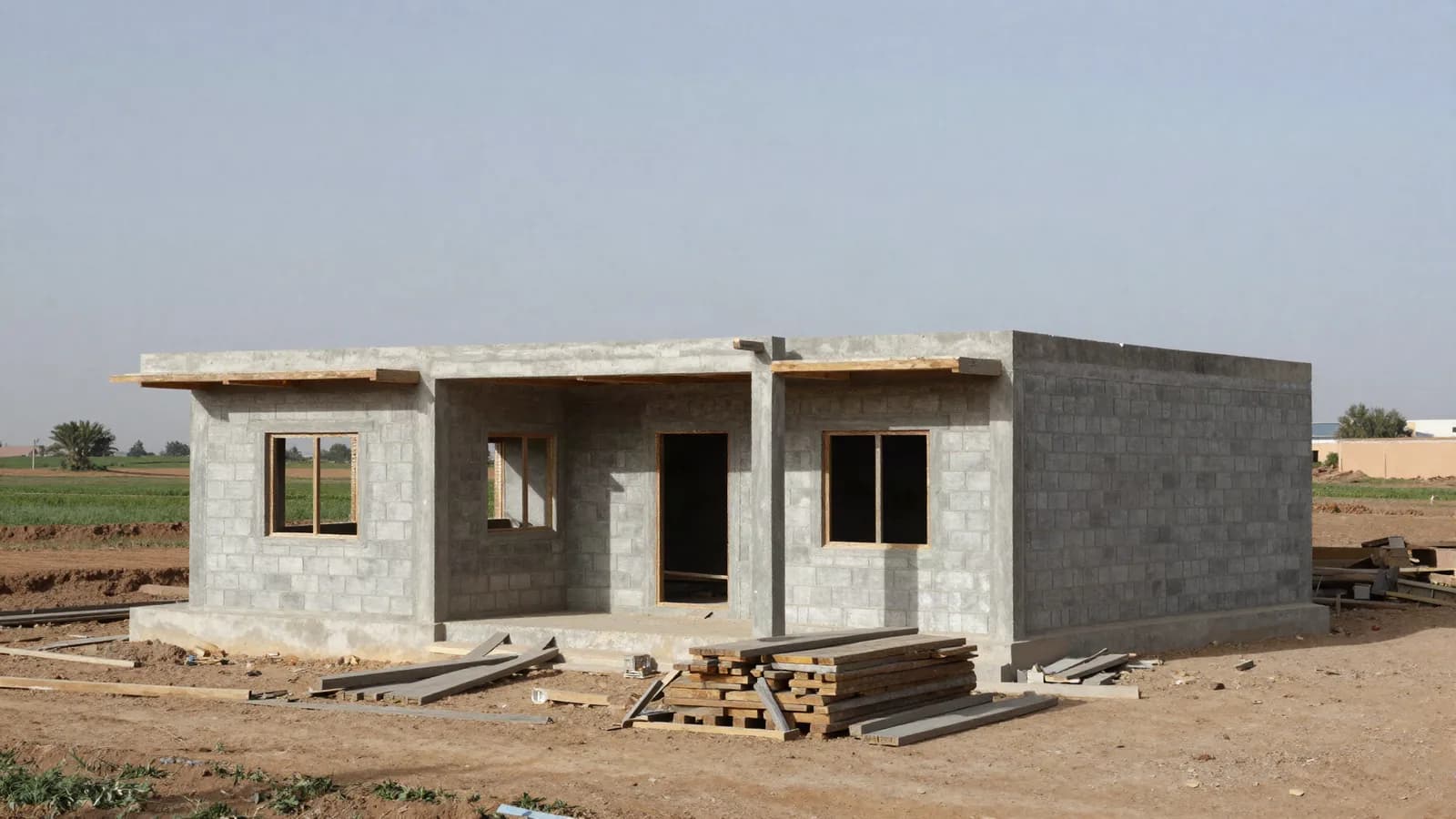 Construire sa maison au bled depuis l'étranger — organiser le suivi de chantier à distance