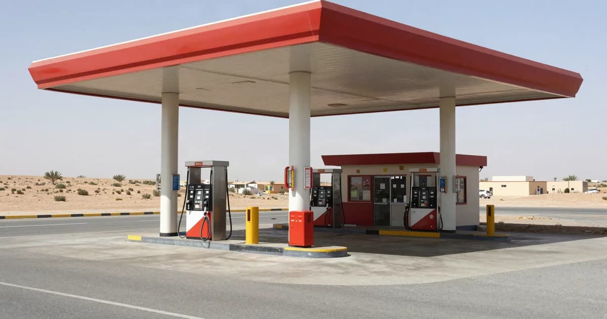 Case study — Évaluation d'une station-service sur l'axe Casablanca–Marrakech (murs et fonds)