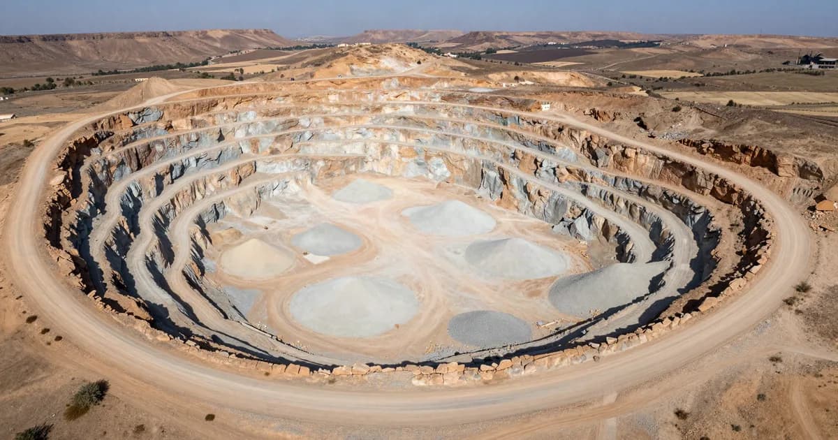 Évaluation d'une carrière ou d'un site d'extraction de matériaux au Maroc : autorisations, réserves et remise en état