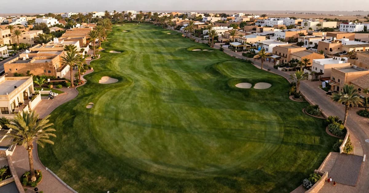 Évaluation d'un golf ou golf resort au Maroc — méthode de l'actif de loisir