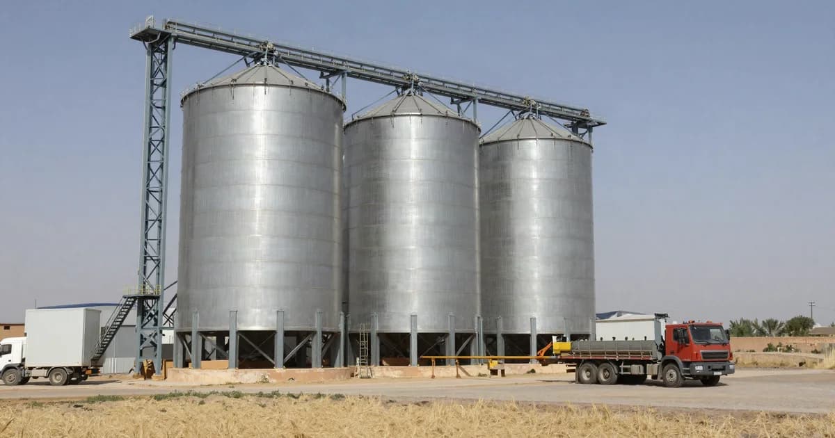 Évaluation d'un silo agricole au Maroc — unité de stockage de céréales, DRC et bassins céréaliers