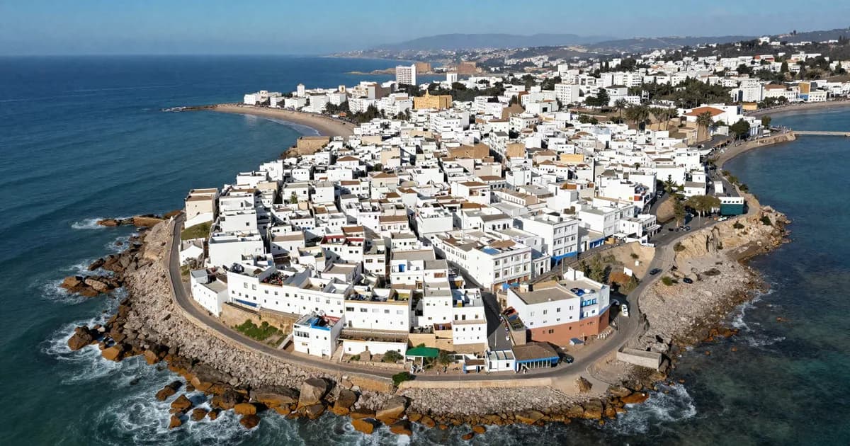 The Moroccan Mediterranean shoreline, by way of illustration for the Rif coastal property market