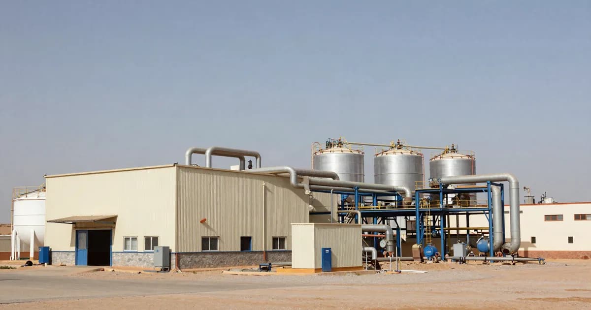 Industrial site in Morocco — the industrial fabric and the process equipment are reinstated separately and belong to different headings of the policy