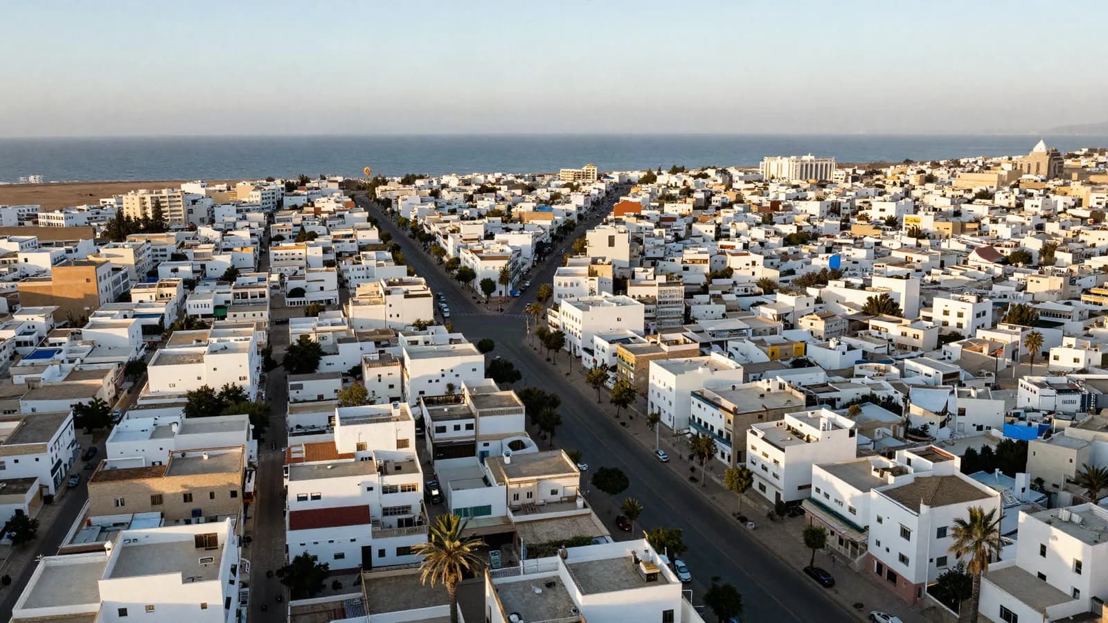 Vue aérienne des quartiers résidentiels de Rabat — prix de l'immobilier par quartier en 2026
