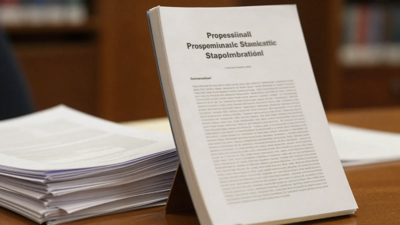Épais manuel de normes professionnelles dressé près d'une pile de rapports — Red Book et normes internationales d'évaluation