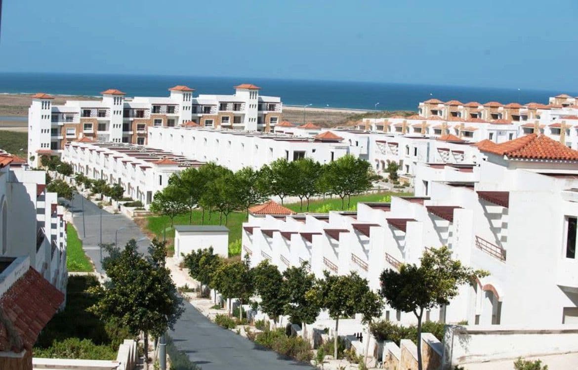 Modern seafront residences — Ibn Battouta New City zone, Tangier