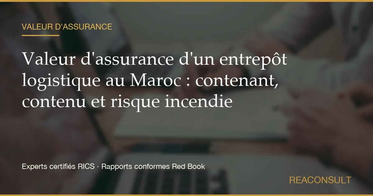 Dépôt logistique au Maroc — évaluer les murs d'exploitation avant une transmission d'entreprise familiale
