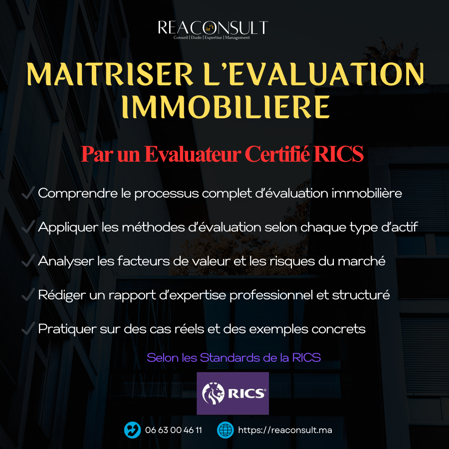 Maîtriser l'évaluation immobilière – 12 décembre 2025